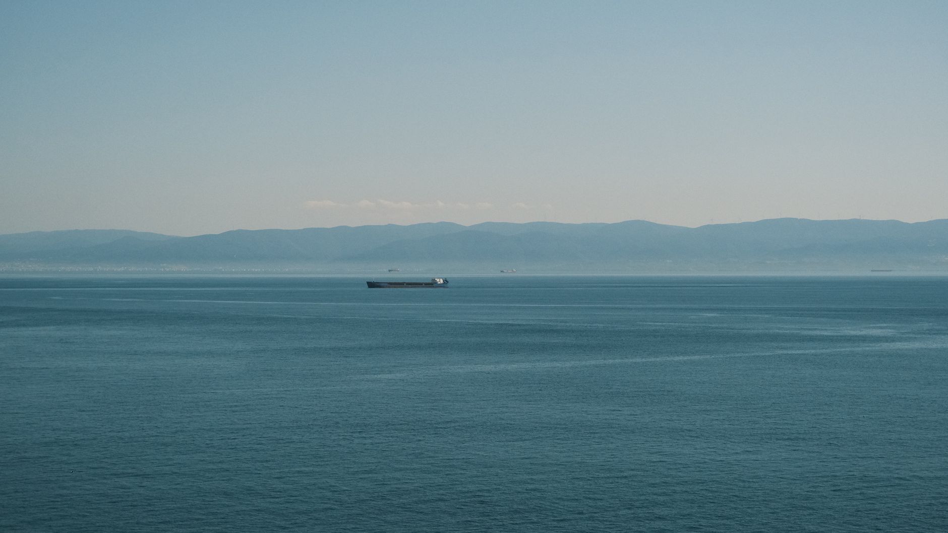 Panorama over havnepladsen ved Aabenraa